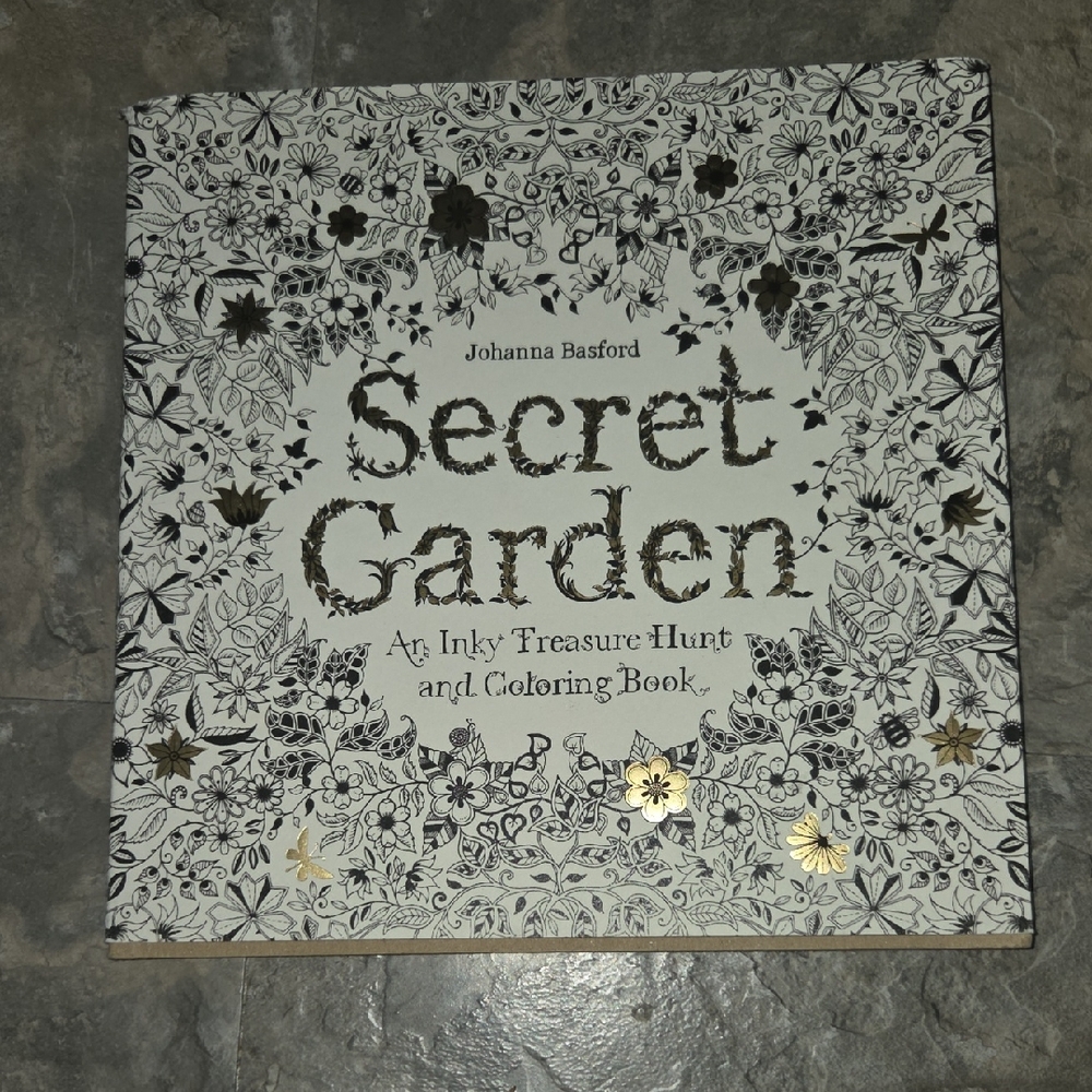 Johanna Basford's Secret Garden Coloring Book